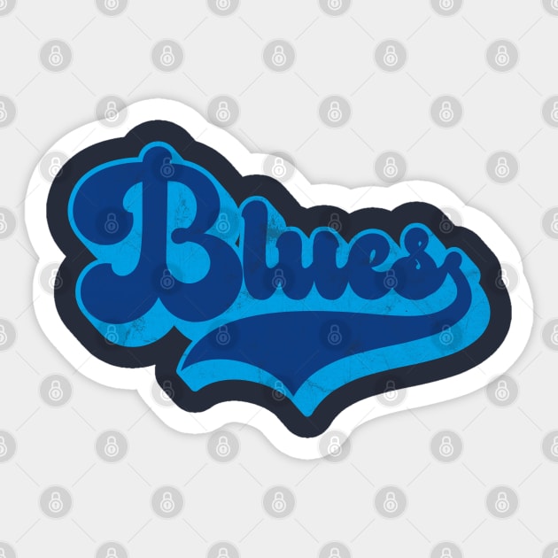 Blues (Dark Text) Sticker by RCDBerlin